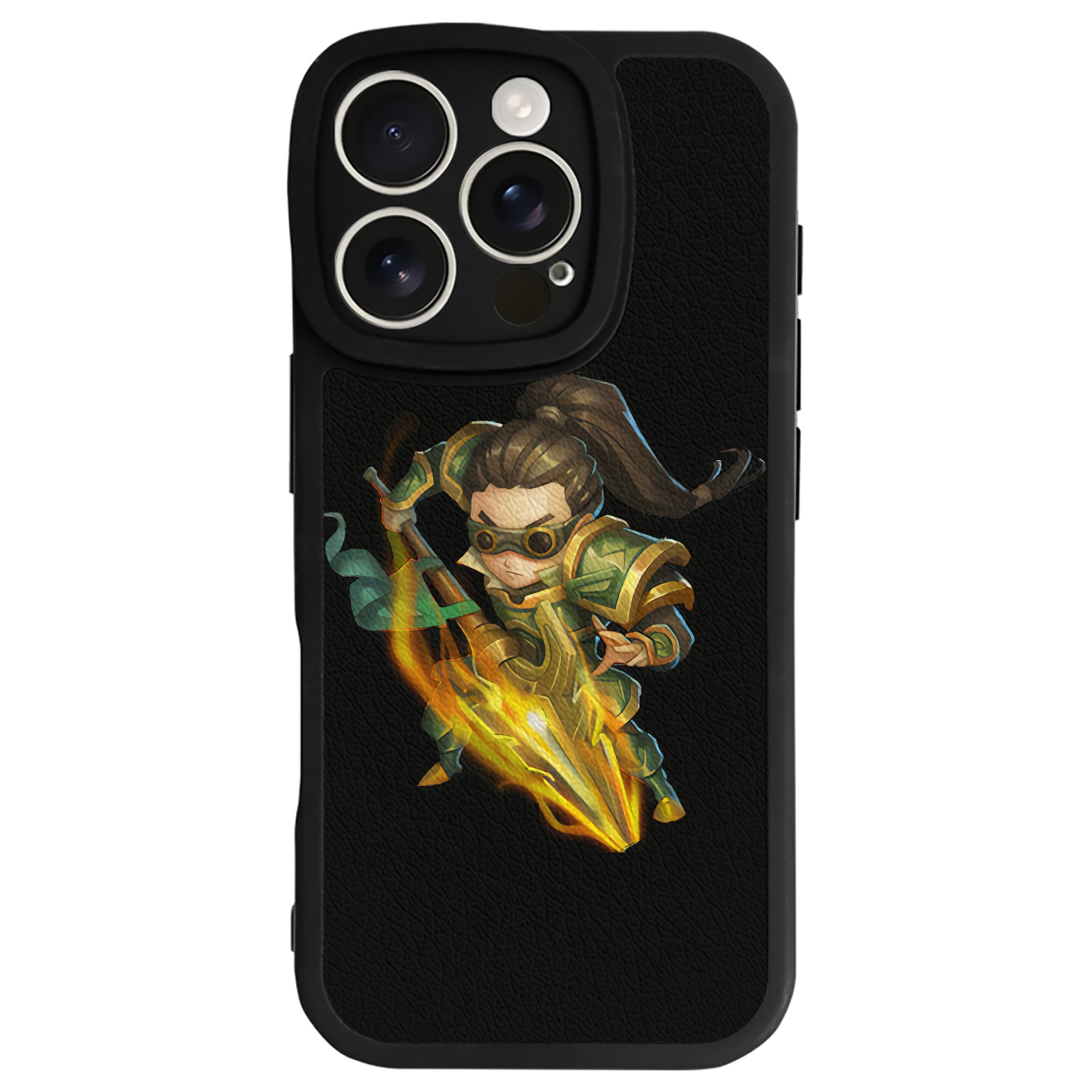 リーグ・オブ・レジェンド League of Legends LOL 【iPhone 16シリーズ対応】シリコンスマホケース（レザー調） 材質：シリコン